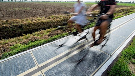 Wattway photovoltaic road paving slabs certified compliant