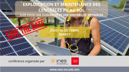 Exploitation et maintenance des centrales photovoltaïques au sol