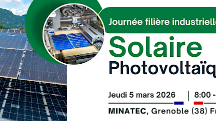 Journée filière industrielle Solaire photovoltaïque
