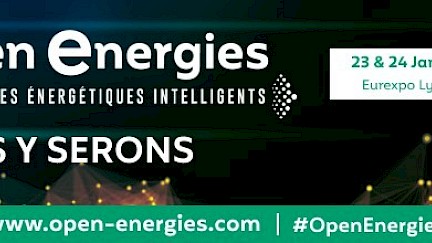 Rendez-vous au salon OPEN ENERGIES les 23 et 24 janvier prochains !