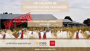 Les valeurs de l'agrivoltaïsme partagées - Conférence annuelle 2025