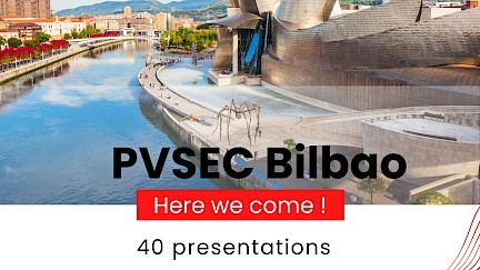 L’INES et le CEA à la 42ème édition de la conférence PVSEC à Bilbao