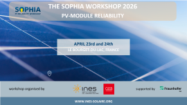 SOPHIA PV RELIABILITY WORKSHOP 2026 - Fully booked