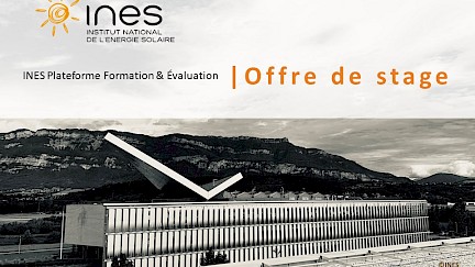 Stage : Conception et déploiement d’une solution de supervision / monitoring du plateau photovoltaïque