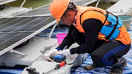 Floating solar photovoltaic: the real disruption