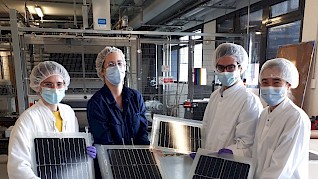 Julie, Lucie et Marc à la découverte de l’écoconception des panneaux solaires