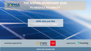 SOPHIA PV RELIABILITY WORKSHOP 2026 - Fully booked